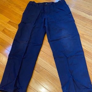 TYNDALE MEN'S FULL CUT WORK PANTS - NAVY BLUE